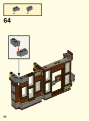 LEGO 76384 instructions page 62 – build guide