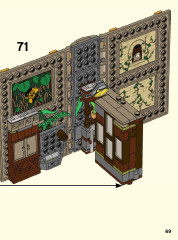 LEGO 76384 instructions page 69 – build guide