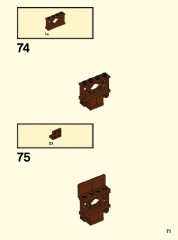 LEGO 76384 instructions page 71 – build guide