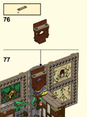 LEGO 76384 instructions page 72 – build guide