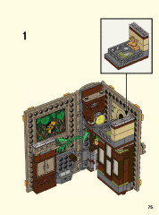LEGO 76384 instructions page 75 – build guide