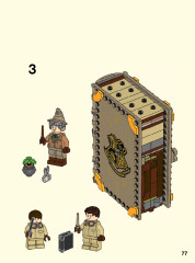 LEGO 76384 instructions page 77 – build guide