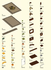 LEGO 76384 instructions page 82 – build guide