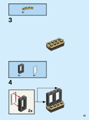 LEGO 76385 instructions page 13 – build guide