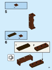 LEGO 76385 instructions page 21 – build guide