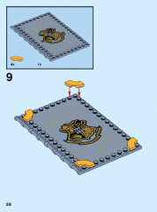 LEGO 76385 instructions page 28 – build guide