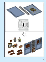 LEGO 76385 instructions page 5 – build guide