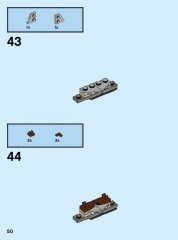 LEGO 76385 instructions page 50 – build guide