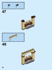 LEGO 76385 instructions page 52 – build guide