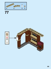 LEGO 76385 instructions page 69 – build guide