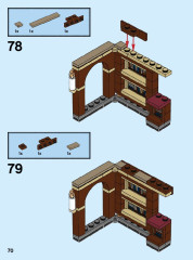 LEGO 76385 instructions page 70 – build guide