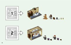 LEGO 76386 instructions page 4 – build guide