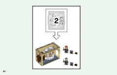 LEGO 76386 instructions page 42 – build guide