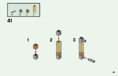 LEGO 76386 instructions page 45 – build guide