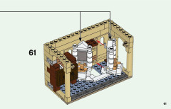 LEGO 76386 instructions page 61 – build guide