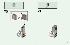LEGO 76386 instructions page 67 – build guide