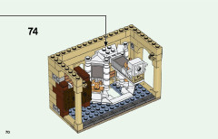 LEGO 76386 instructions page 70 – build guide