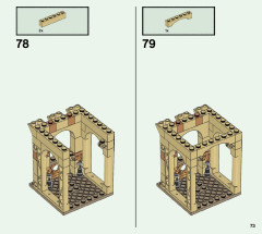 LEGO 76387 instructions page 73 – build guide