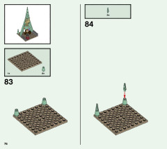 LEGO 76387 instructions page 76 – build guide