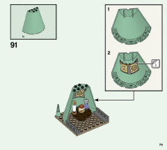 LEGO 76387 instructions page 79 – build guide