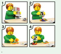 LEGO 76388 instructions page 2 – build guide