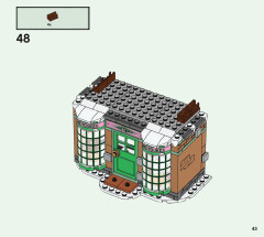 LEGO 76388 instructions page 43 – build guide