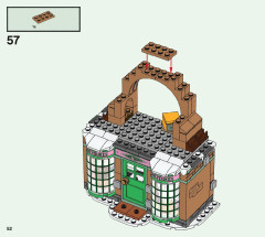 LEGO 76388 instructions page 52 – build guide