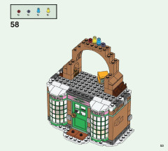 LEGO 76388 instructions page 53 – build guide