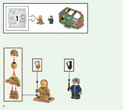 LEGO 76388 instructions page 6 – build guide