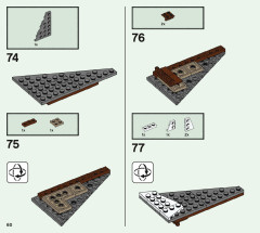 LEGO 76388 instructions page 60 – build guide