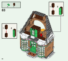 LEGO 76388 instructions page 68 – build guide