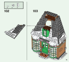 LEGO 76388 instructions page 75 – build guide
