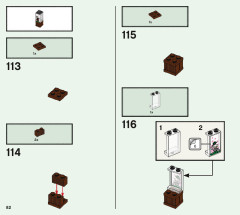 LEGO 76388 instructions page 82 – build guide