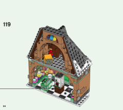 LEGO 76388 instructions page 84 – build guide