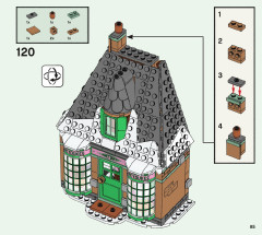 LEGO 76388 instructions page 85 – build guide