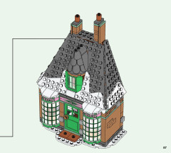 LEGO 76388 instructions page 87 – build guide