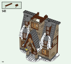 LEGO 76388 instructions page 102 – build guide