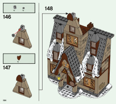 LEGO 76388 instructions page 104 – build guide