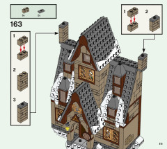 LEGO 76388 instructions page 111 – build guide