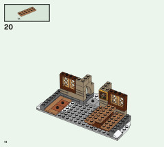 LEGO 76388 instructions page 14 – build guide