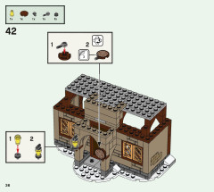 LEGO 76388 instructions page 36 – build guide