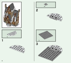 LEGO 76388 instructions page 4 – build guide