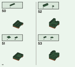 LEGO 76388 instructions page 44 – build guide