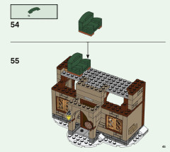 LEGO 76388 instructions page 45 – build guide