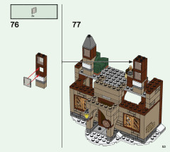LEGO 76388 instructions page 53 – build guide