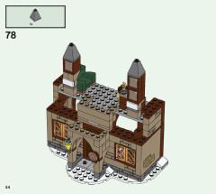 LEGO 76388 instructions page 54 – build guide