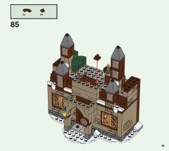 LEGO 76388 instructions page 61 – build guide