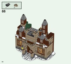 LEGO 76388 instructions page 64 – build guide