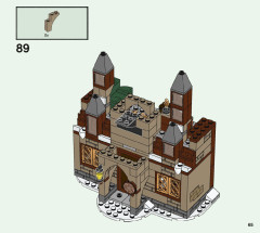 LEGO 76388 instructions page 65 – build guide