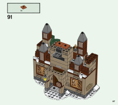 LEGO 76388 instructions page 67 – build guide